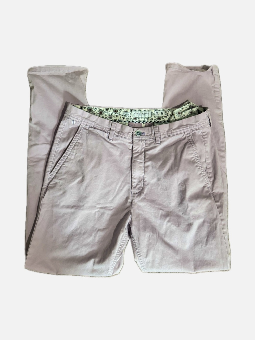Men's Lavender Chino Pants